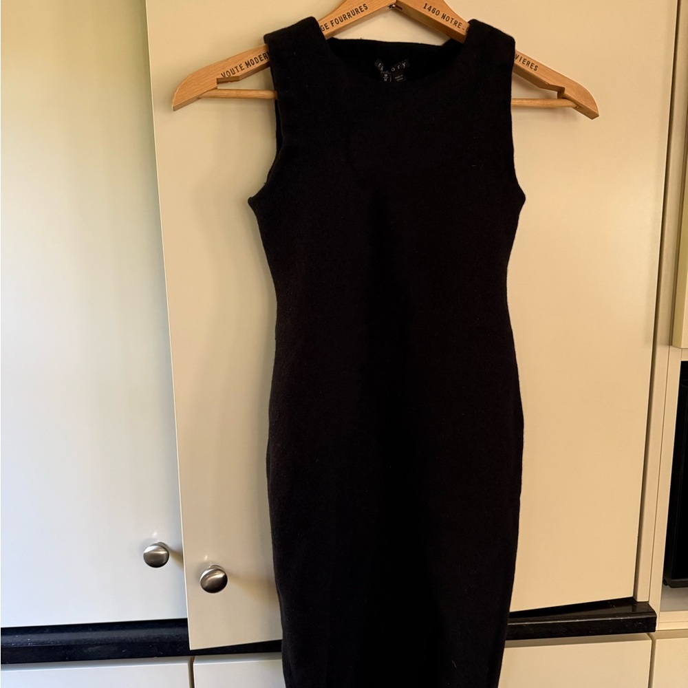 Theory Classic Black Knit dress (runs small)